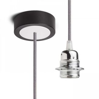 RENDL R11915 HEX wisząca sada CP+C/BK+CHO+BP1 230V E27 28W