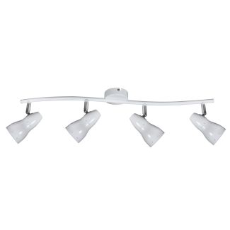 CANDELLUX 94-54548 LAMPA FIORD LISTWA 4X40W E14 BIAŁY