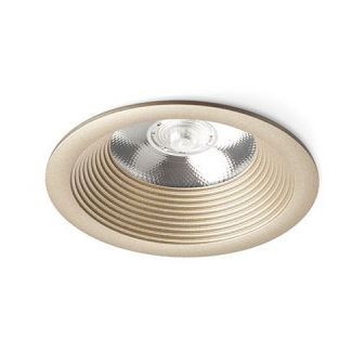RENDL R13222 SHARM BASE wpuszczana perłowo-złota 230V LED 10W 24° 3000K