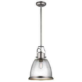 ELSTEAD Hobson FE-HOBSON-P-L-SN 1 Light Large Pendant Satin Nickel
