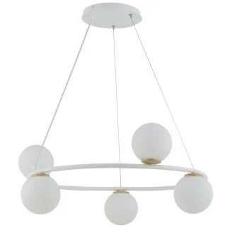 Sigma 33385 GAMA KOŁO 5 biały_złoty lampa wisząca