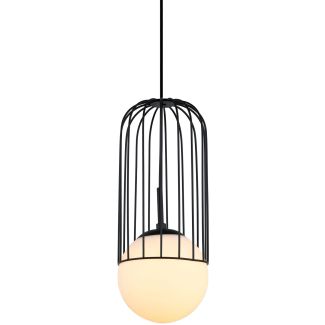 ITALUX Matty MDM-3939/1 BK lampa wisząca