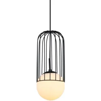 ITALUX Matty MDM-3939/1 BK lampa wisząca