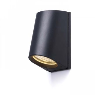 WYPRZEDAŻ RENDL R10398 ZAZA ścienna antracyt 230V LED 3.3W 36° IP65 3000K