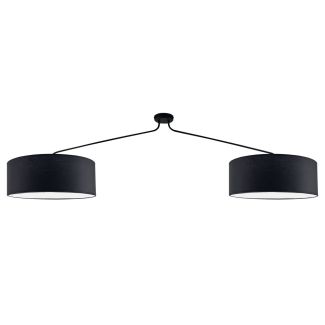 ANTIGO Lampa wisząca Lamego 2 Z - Czarna (1900 mm) 5194