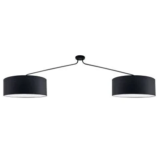 ANTIGO Lampa wisząca Lamego 2 Z - Czarna (1900 mm) 5194