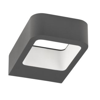 Luces Exclusivas MOSTOLES LE71340 LAMPA ZEWNĘTRZNA ŚCIENNA szary