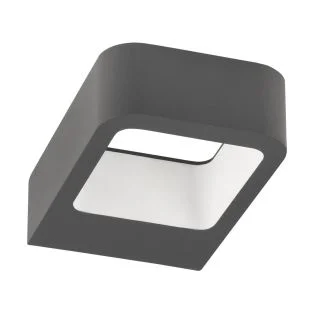 Luces Exclusivas MOSTOLES LE71340 LAMPA ZEWNĘTRZNA ŚCIENNA szary