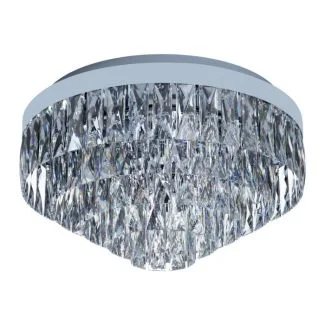 EGLO 39489 LAMPA VALPARAISO 1 OPRAWA SUFITOWA DL/8 E14 CHROM/KRISTALLE VALPARAISO 1