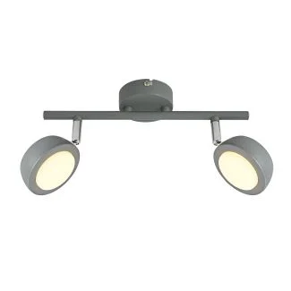 CANDELLUX 92-66749 MILD LAMPA SUFITOWA LISTWA 2X6W LED SZARY 3000K