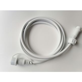 MILAGRO EKO7558 Kabel zasilający/przedłużacz BIAŁY do GIRILANDY 2m