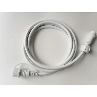 MILAGRO EKO7558 Kabel zasilający/przedłużacz BIAŁY do GIRILANDY 2m