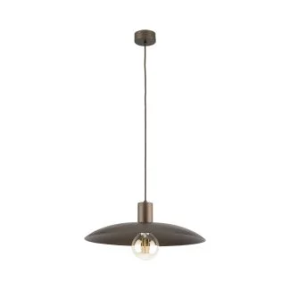 TK-LIGHTING 10964 ASTRA BROWN 1XE27 LAMPA WISZACA