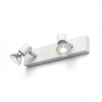 RENDL R13373 TRICA II ścienna biała 230V GU10 2x25W