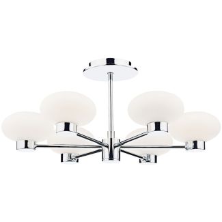 DAR SYS0650 SYSTEM 6LT SEMI FLUSH POL CHR