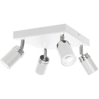 LUMINEX 5139 spot Reno white/chrome 4