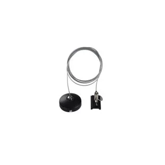 AZZARDO AZ4693 TRACK MAGNETIC SUSPENSION KIT 2M BK TECHNICAL COMPONENT BLACK zawiesie do szyny magnetycznej