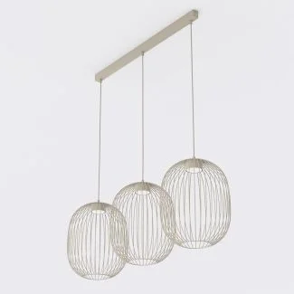 EMIBIG 1701/3 MANTRA 3 MOKKA Lampa wisząca