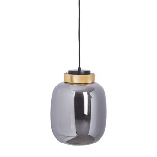 Step into Design 9969P/A smoky Lampa wisząca BOOM LED szaro złota 25 cm