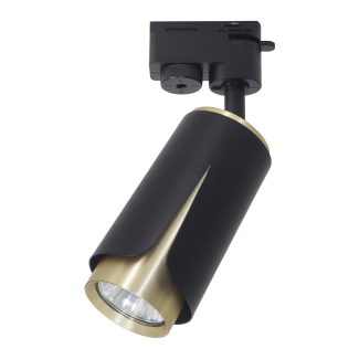 MILAGRO ML0263 FLOWER BLACK GOLD TRACK 1xGU10