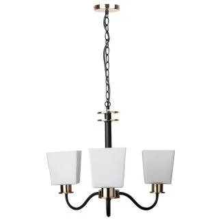CANDELLUX 33-74232 SCHUBERT LAMPA WISZĄCA 3X40W E27 CZARNY