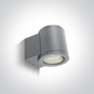 ONE LIGHT 67400A/G Cosmo szary zewnętrzny cylinder ścienny 35W MR16 GU10