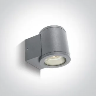 ONE LIGHT 67400A/G Cosmo szary zewnętrzny cylinder ścienny 35W MR16 GU10