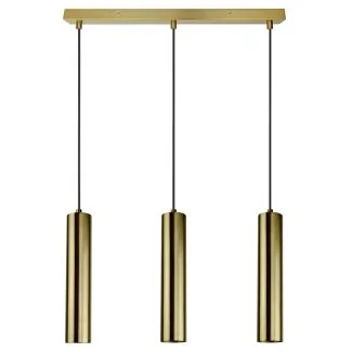 Polux 318718 Lampa wisząca NAPOLI 3L Gold 3xGU10