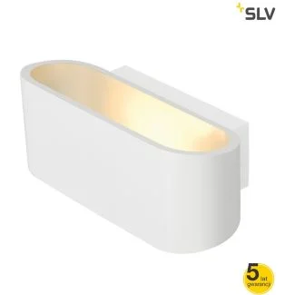 WYPRZEDAŻ SLV 151451 OSSA R7s lampa ścienna, owalna, biały, R7s 78mm, max. 100W, góra/dół