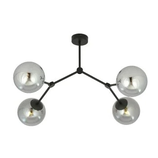 EMIBIG 1134/4 LAMPA SUFITOWA SPACE 4 BLACK/GRAFIT