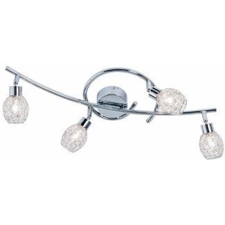 REALITY 609804-06 Mesh - listwa 4 płomienna chrom