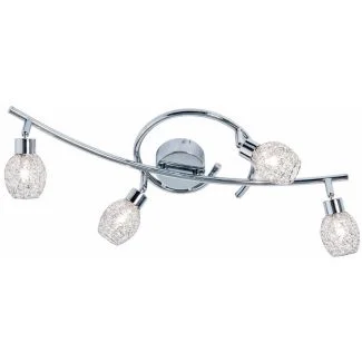 REALITY 609804-06 Mesh - listwa 4 płomienna chrom