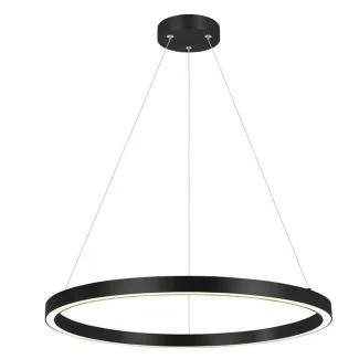 LIGHT PRESTIGE LP-033/1P S BK Triangle Midway wisząca mała czarna Triangle