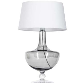4 CONCEPTS OXFORD TRANSPARENT BLACK L048311501 lampa stołowa z abażurem
