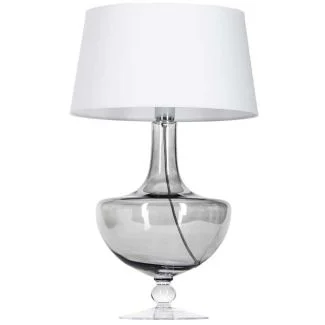 4 CONCEPTS OXFORD TRANSPARENT BLACK L048311501 lampa stołowa z abażurem