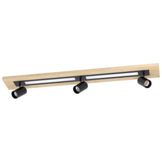 EGLO 39749 LAMPA TORRESTRALLE OPRAWA SUFITOWA LED-DL M.3XGU10 SW/HOLZ/WS TORRESTRALLE