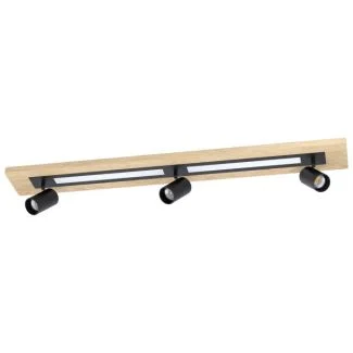 EGLO 39749 LAMPA TORRESTRALLE OPRAWA SUFITOWA LED-DL M.3XGU10 SW/HOLZ/WS TORRESTRALLE