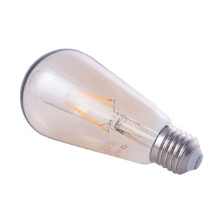 MILAGRO EKZA3621 Żarówka Dekoracyjna 4W ST64 E27 Amber