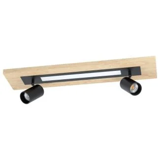 EGLO 39748 LAMPA TORRESTRALLE OPRAWA SUFITOWA LED-DL M.2XGU10 SW/HOLZ/WS TORRESTRALLE