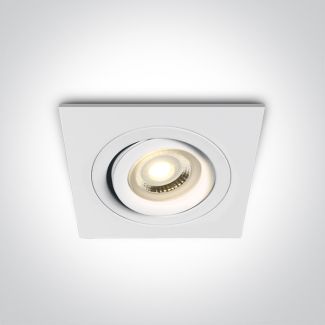 ONE LIGHT 51105ABG/W Korifoudi biały wpust z oprawką GU10 MR16