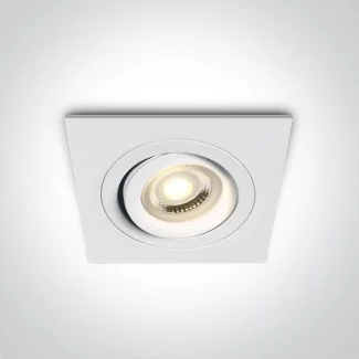ONE LIGHT 51105ABG/W Korifoudi biały wpust z oprawką GU10 MR16