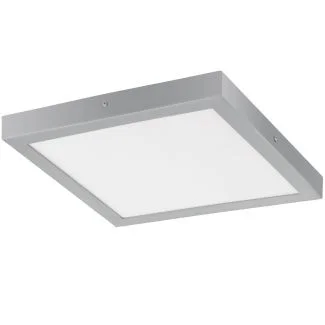 EGLO 97265 LED-DL 400X400 SILBER 3000K FUEVA 1