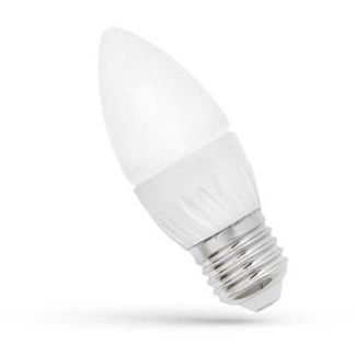 SPECTRUMLED 14352 Żarówka LED ŚWIECOWA E-27 230V 6W NW SPECTRUM