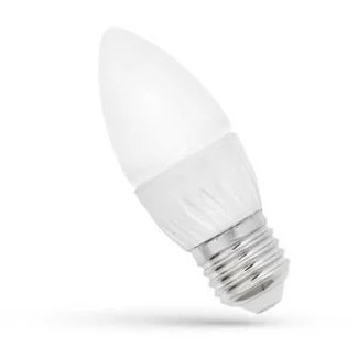 SPECTRUMLED 14352 Żarówka LED ŚWIECOWA E-27 230V 6W NW SPECTRUM