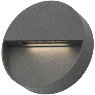 DAR UGO2139 UGO 1LT W/LT SQUARE EYELID ANTHRACITE IP65 LED