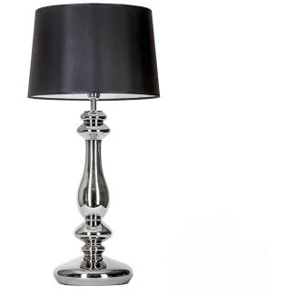 4 CONCEPTS VERSAILLES PLATINUM L204161247 lampa stołowa z abażurem
