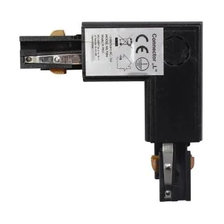 MILAGRO ML7086 Łącznik Lampy Track Light Czarny 3-obwodowy Typ: LD