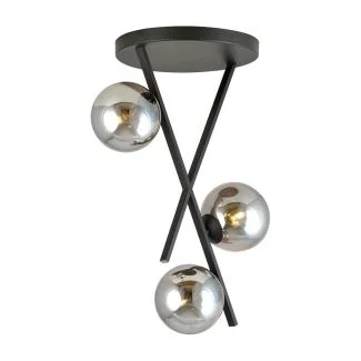 EMIBIG 1196/3 LAMPA SUFITOWA RIVER 3 GRAFIT