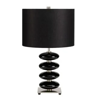ELSTEAD Onyx ONYX-TL-BLK 1 Light Table Lamp - Black