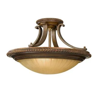 ELSTEAD Kelham Hall FE-KELHAM-HALL-SF 2 Light Semi-Flush Light